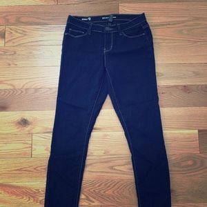 Red Blue Denim Skinny Jeans 5/6